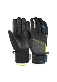 Reusch LUCA - Gloves - black mel/saf.yell/b.blue