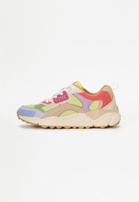Unselected, sage green/multi coloured