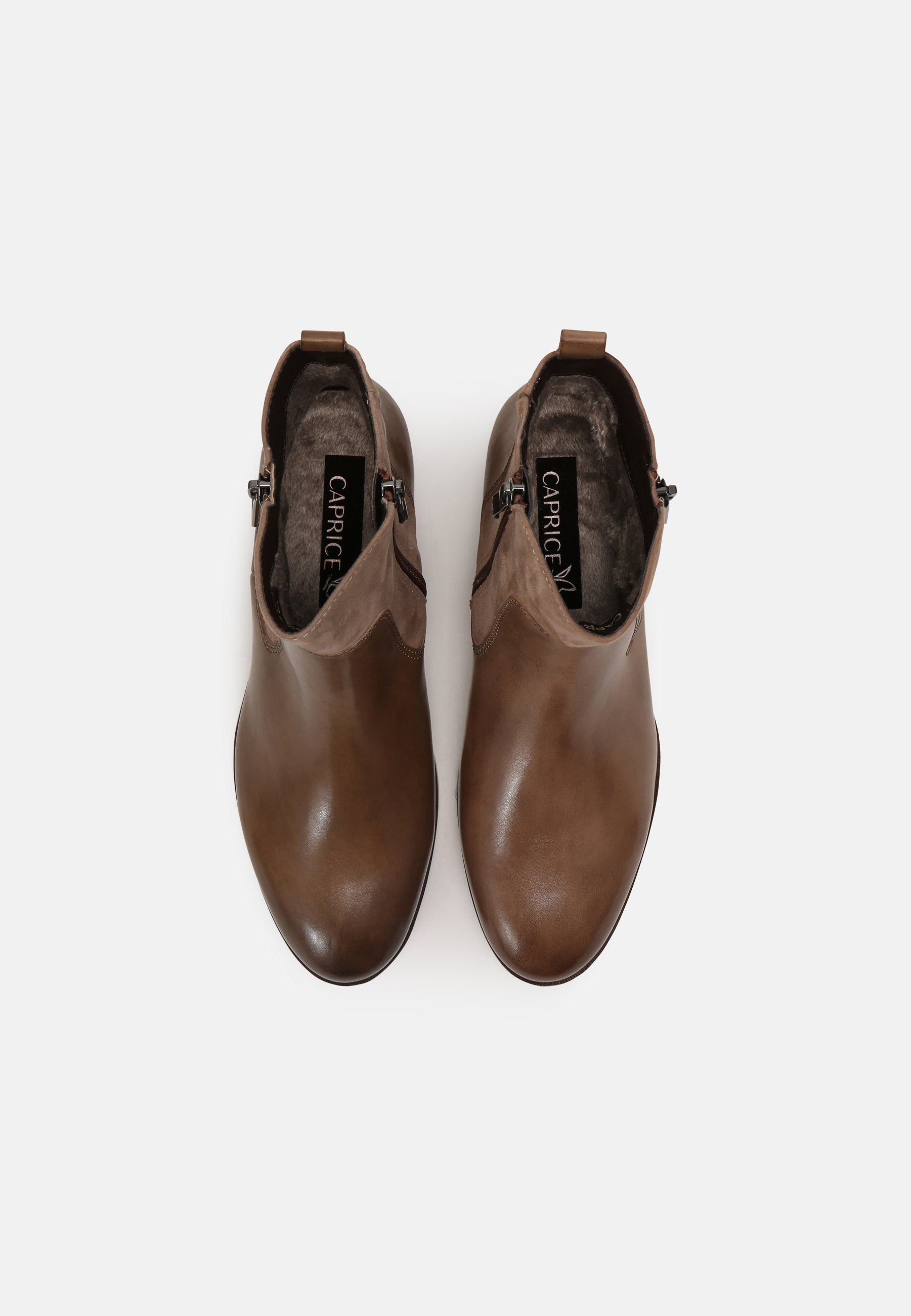 Caprice Korte laarzen - taupe - Zalando.nl