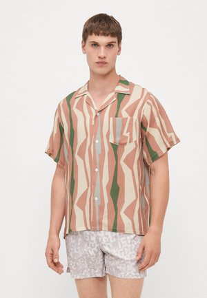 ORCHID COASTAL GEOMETRIC PRINTED CAMP  SHIRTS - Strandaccessoire - pink