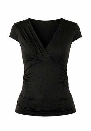 Patrizia Pepe, T-shirt con stampa - nero