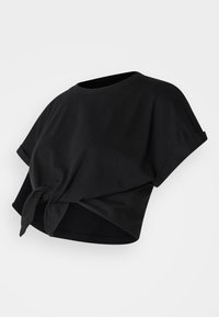 VMMPANNA CROP NEW - T-shirt basique - black