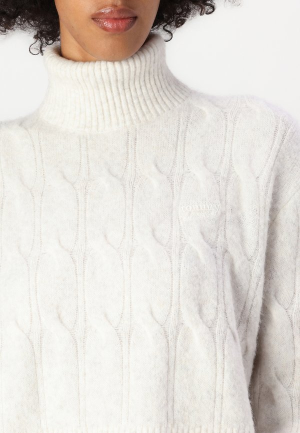 CABLE SWEATER - Jumper - oat4