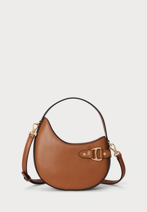LEATHER SMALL TASHA CROSSBODY BAG - Sac bandoulière - classic caramel