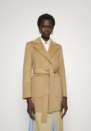 SHORTRUN - Short coat - camel