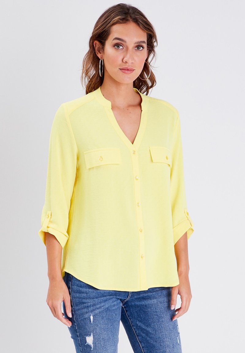Cache Cache ÄRMEL 3/4 - Blus - jaune pastel