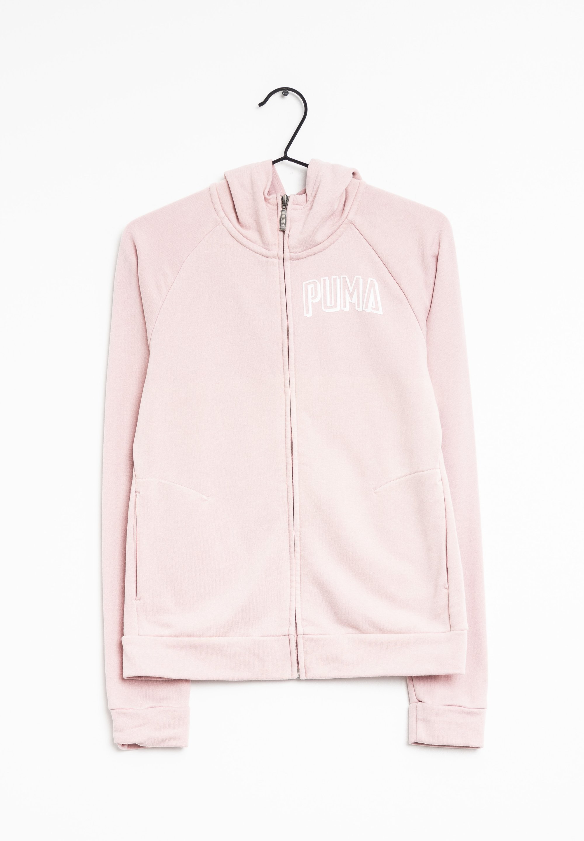 Puma Zip-up sweatshirt pink (Pre-owned) Zalando
