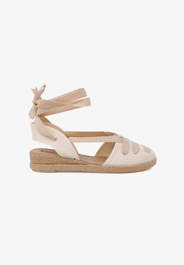 Riemchenballerina – beige