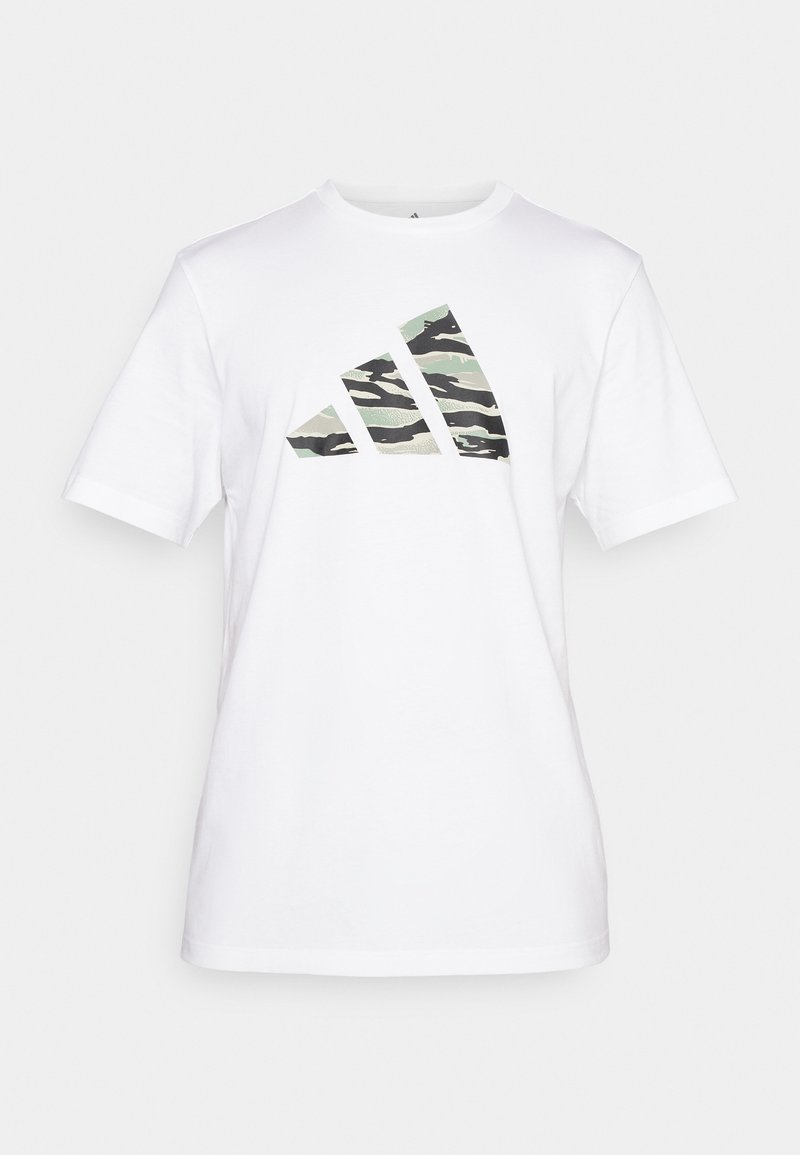 adidas Sportswear CODES CAMOUFLAGE GRAPHIC - Triko s potiskem - white ...