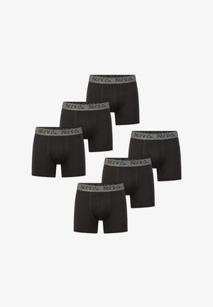 Phil & Co. Berlin, 6 PACK - Boxer briefs - black