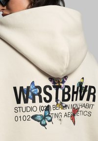 WRSTBHVR MARIPOSA - Felpa con cappuccio - gardenia