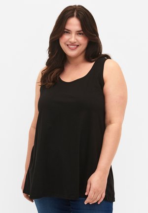 Zizzi MIT A LINIE - Pusero - black solid