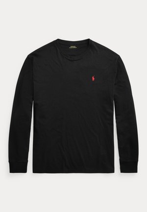 Polo Ralph Lauren CUSTOM SLIM JERSEY LONG-SLEEVE T-SHIRT - Ilgarankovis viršutinės dalies drabužis - black