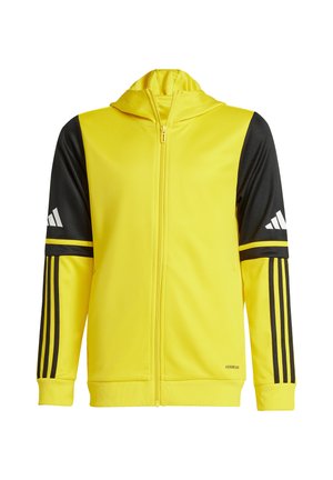 SQUADRA25 - Sweat zippé - gelbschwarzweiss