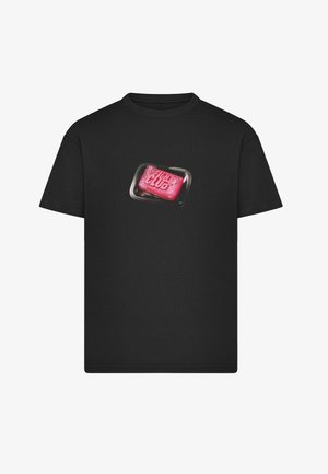 Merchcode, FIGHT CLUB SOAP LOOSE TEE - T-shirts print - black