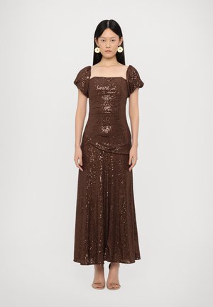 SUNBEAM VALENTINA GOWN - Cocktailkjole / festkjole - brown