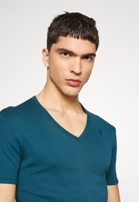 G-STAR BASE 2 PACK - T-shirt básica - midnight blue