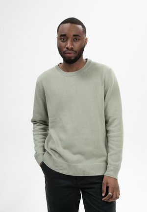CHARUN - Strickpullover - green clay