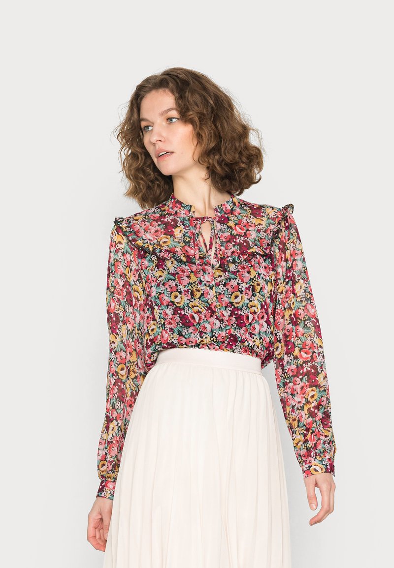 NAF NAF VOYAGE PRINT - Blusa - multicouleurs