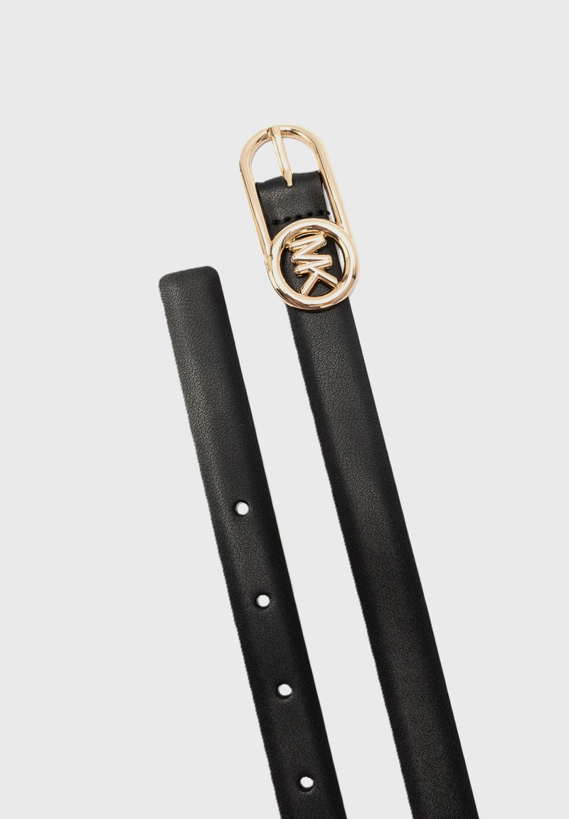 MICHAEL Michael Kors BUBBLE BUCKLE - Belt - black - Zalando.ie
