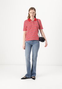Tommy Hilfiger Poloshirts - primary red/ecru