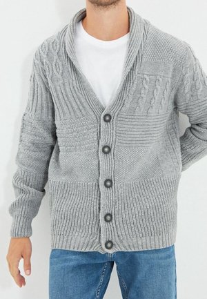 Strickjacke - grey