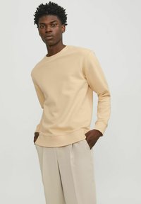 Jack & Jones - JJESTAR BASIC CREW NECK - Sweater - apricot ice Miniatuurafbeelding 1