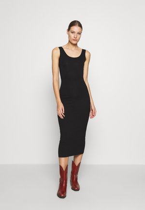 TULLA LONG - Jersey dress - black