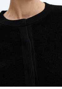 Mango Strickjacke - black
