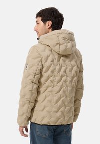 CASH-MERE CASH-MERE PADDED JACKET MIT KAPUZE - Vinterjacka - khaki