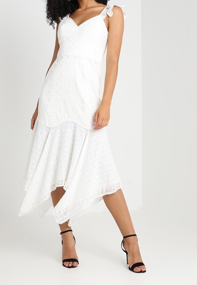 fitted lace wedding dress Forever Radiant Maxi Dress