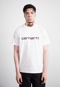 Carhartt WIP - SCRIPT - T-shirt imprimé - white/black Image miniature 1
