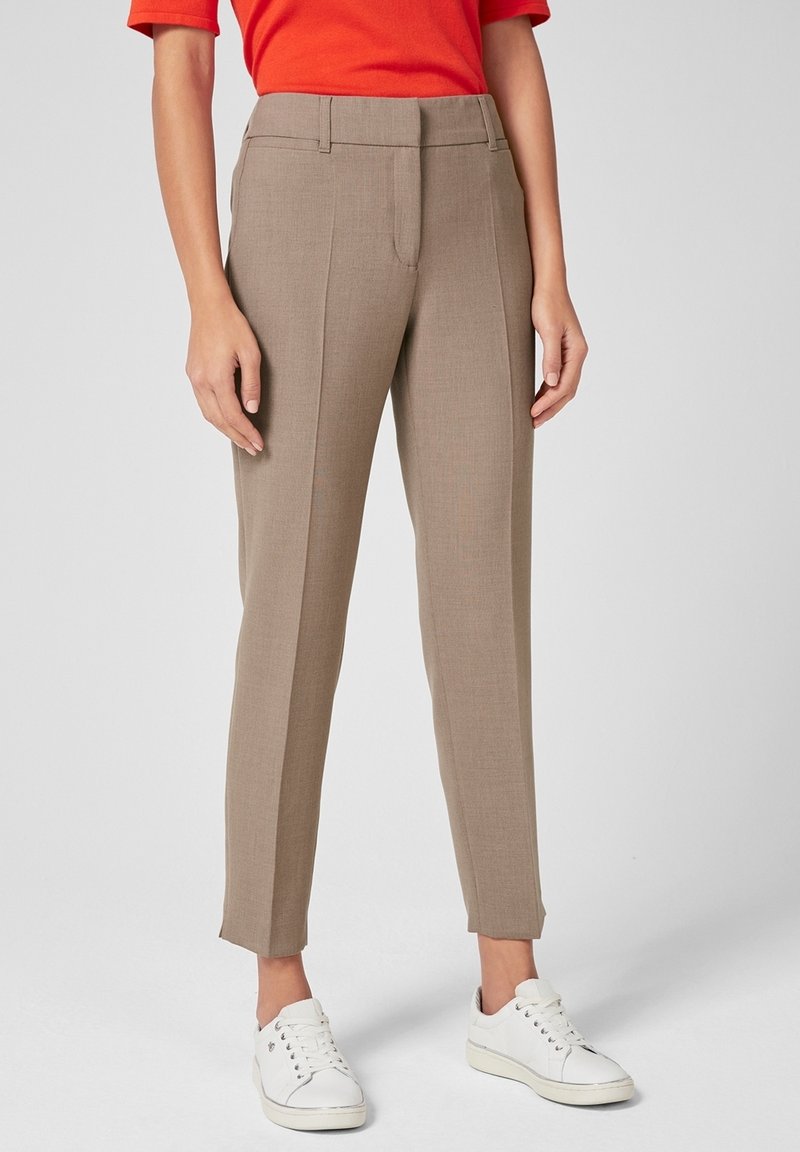 s.Oliver BLACK LABEL Kalhoty - mottled beige