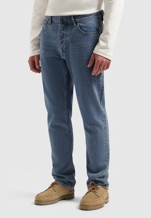 REGULAR FIT  - Jeans Straight Leg - denim mid blue