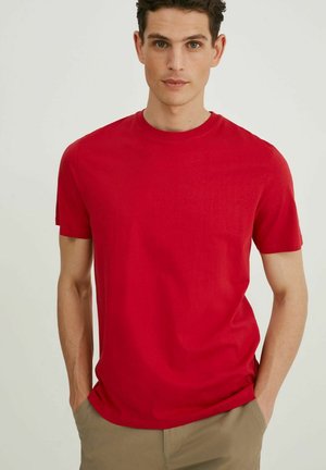 T-shirt basic - dark red