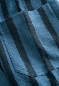 Next SET - T-Shirt basic - blue black stripe
