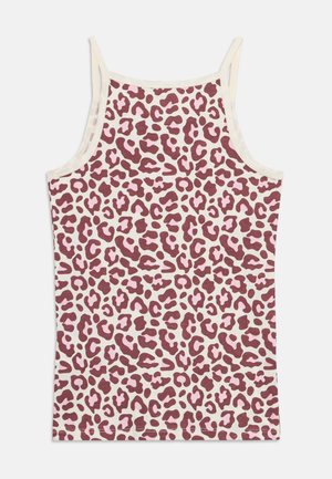 Name it, NKFSTRAP TOP 2P LEO NOOS - Hemd - antique whitepack:w/ wild ginger