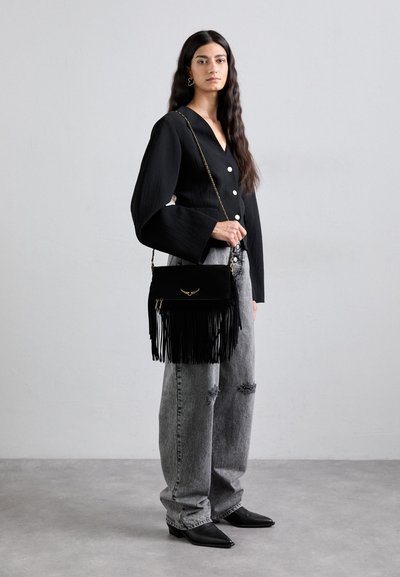 Zadig & Voltaire ROCK FRINGES - Handtasche - black