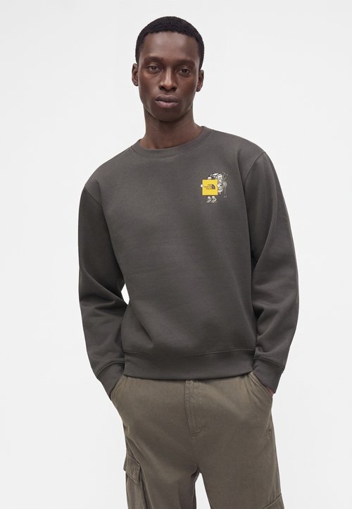 The North Face GEAR UP GET OUT RELAXED GRAPHIC - Sweatshirt - anthracite grey — photo 4