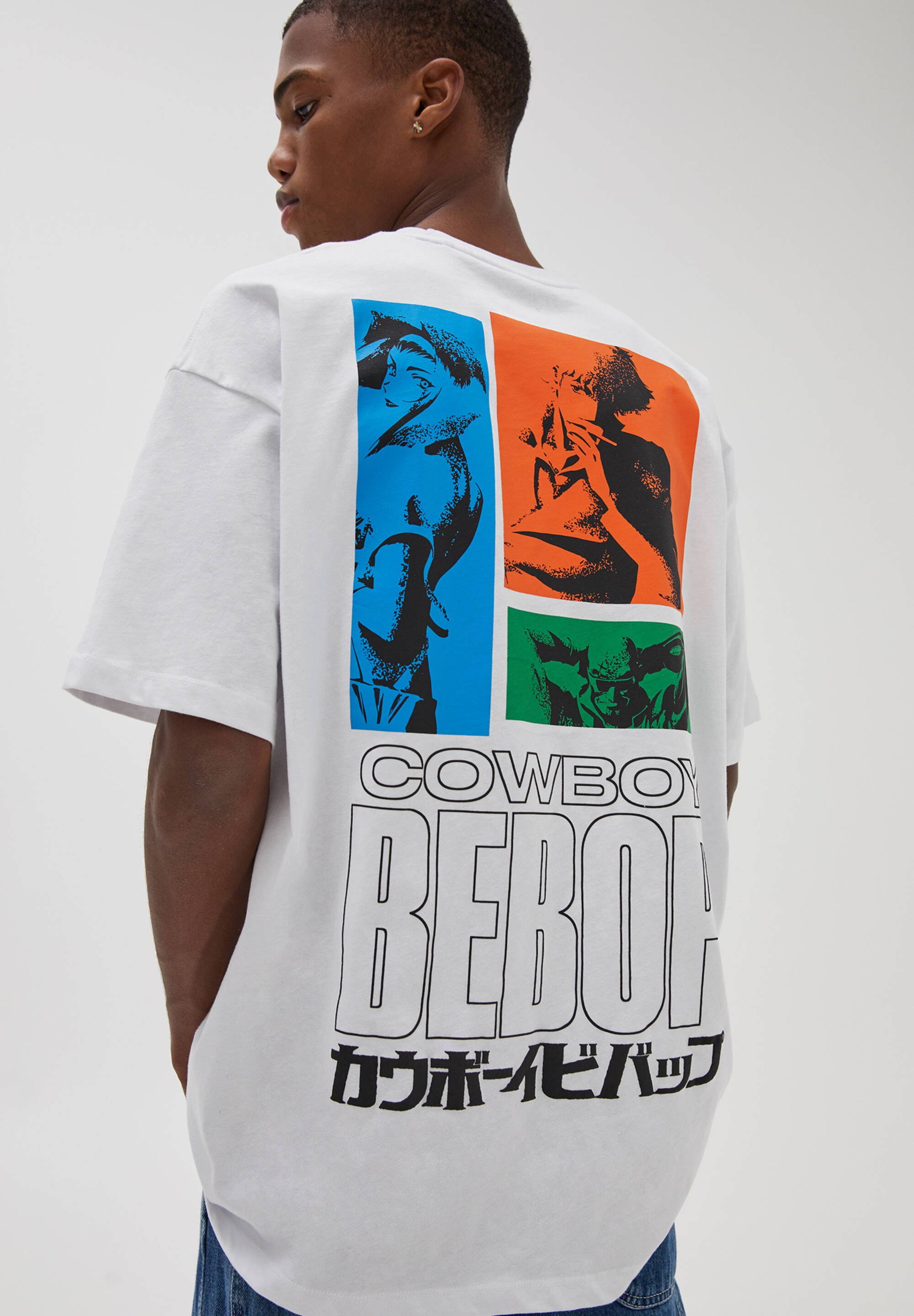PULL\u0026BEAR COWBOY BEBOP - Print T-shirt 