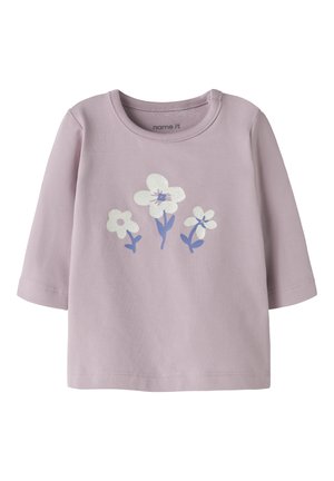 NBFVUBIE LS BOX - Camiseta de manga larga - dawn pink