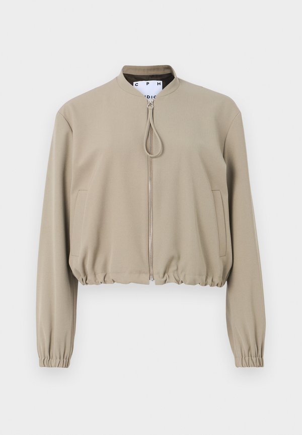 BLOUSON MIX - Bomber Jacket - beige3
