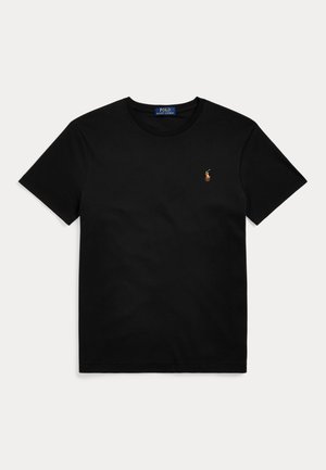 CUSTOM SLIM FIT SOFT COTTON T-SHIRT - T-shirt básica - black