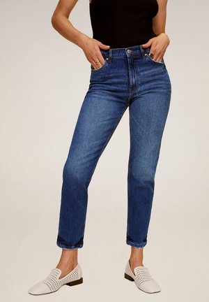 Slim fit -farkut - dark-blue denim