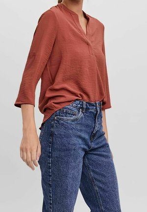 Blouse - cognac
