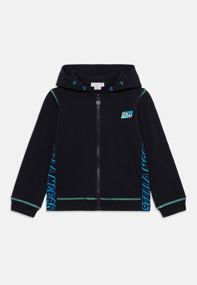 Stella McCartney Kids Sweater met rits zwart