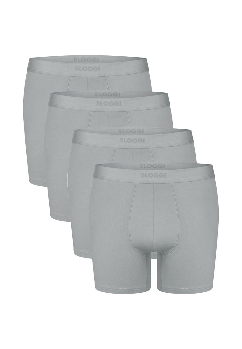 Sloggi 4-PACK EVER EASE - Boxershort - silver grey/grijs - Zalando.nl