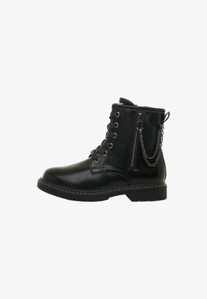 mtng Bottines de cowboy / motard - black