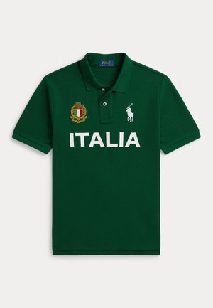 Polo Ralph Lauren, ITALY COTTON MESH POLO SHIRT 7-14Y - Πόλο - new forest