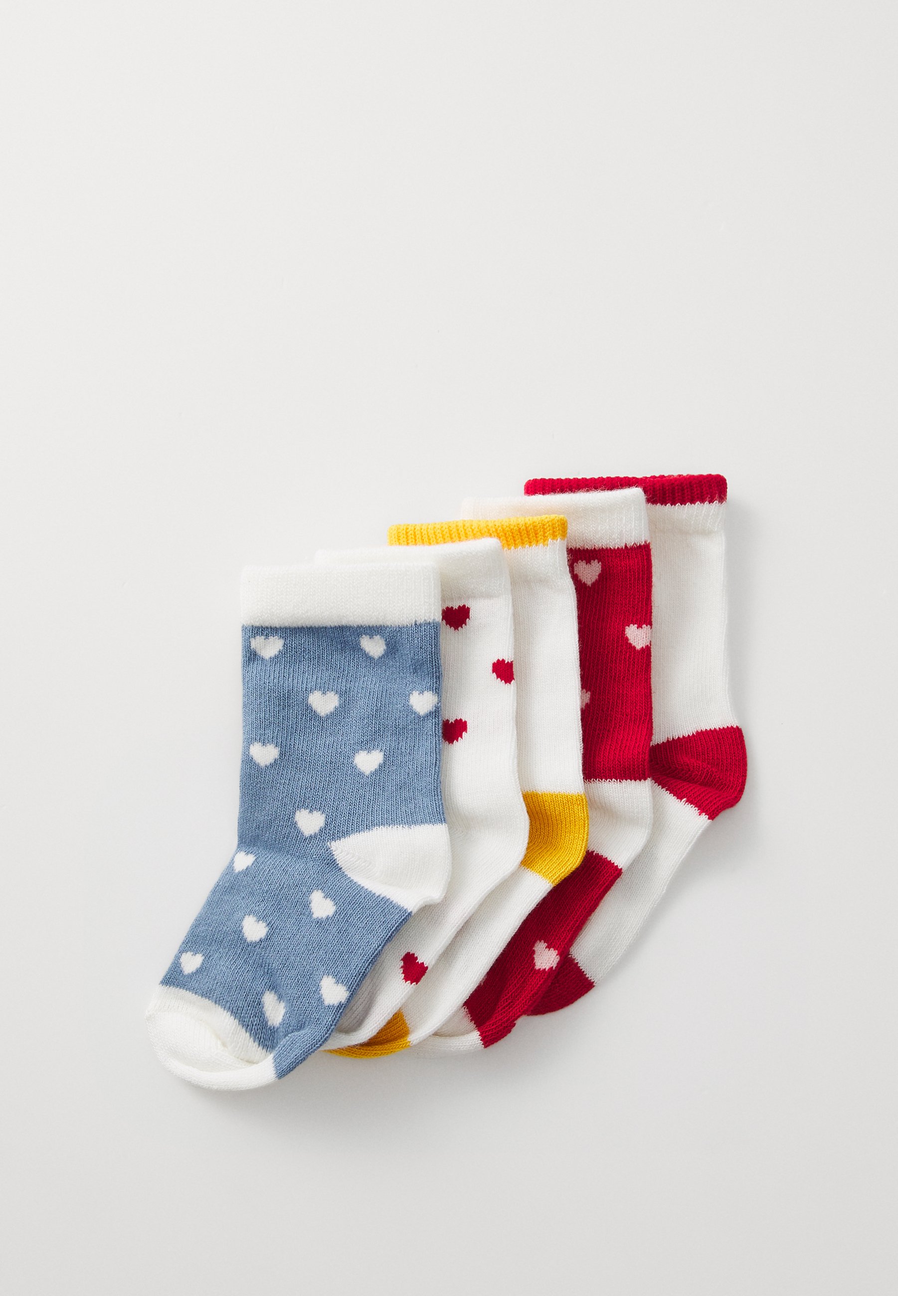 Petit Bateau Kindersocken 5er Pack - Baumwoll Kniestrümpfe Mehrfarbig 35-38